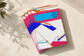 Spatial Coloring Book: 28 Abstract Landscapes